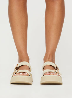 Aja Sandals Cream