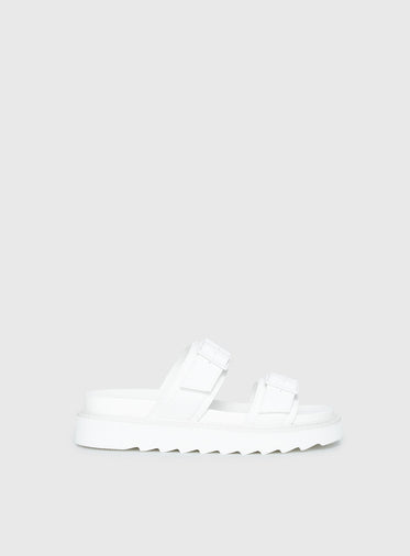 Ma Belle Sandals All White