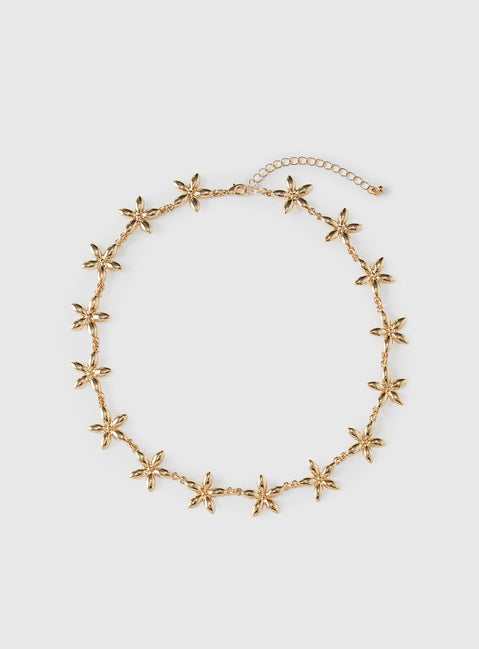 Torquil Necklace Gold