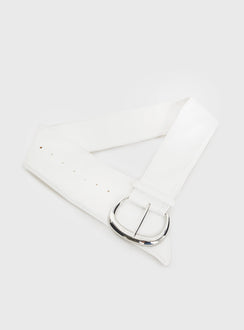 Melantha Belt White