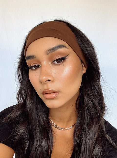 The Juney Headband Chocolate