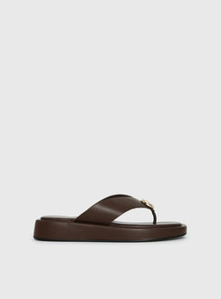 Therapy Val Sandals Chocolate