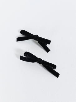Hair clips Velvet material  Clip fastening 