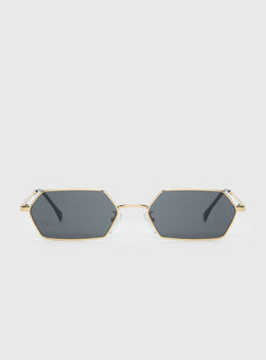 Coast To Coast Sunglasses Gold / Black