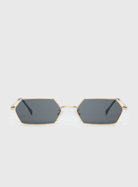 Coast To Coast Sunglasses Gold / Black