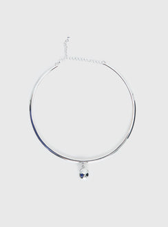 Lisbeth Pendant Necklace Silver