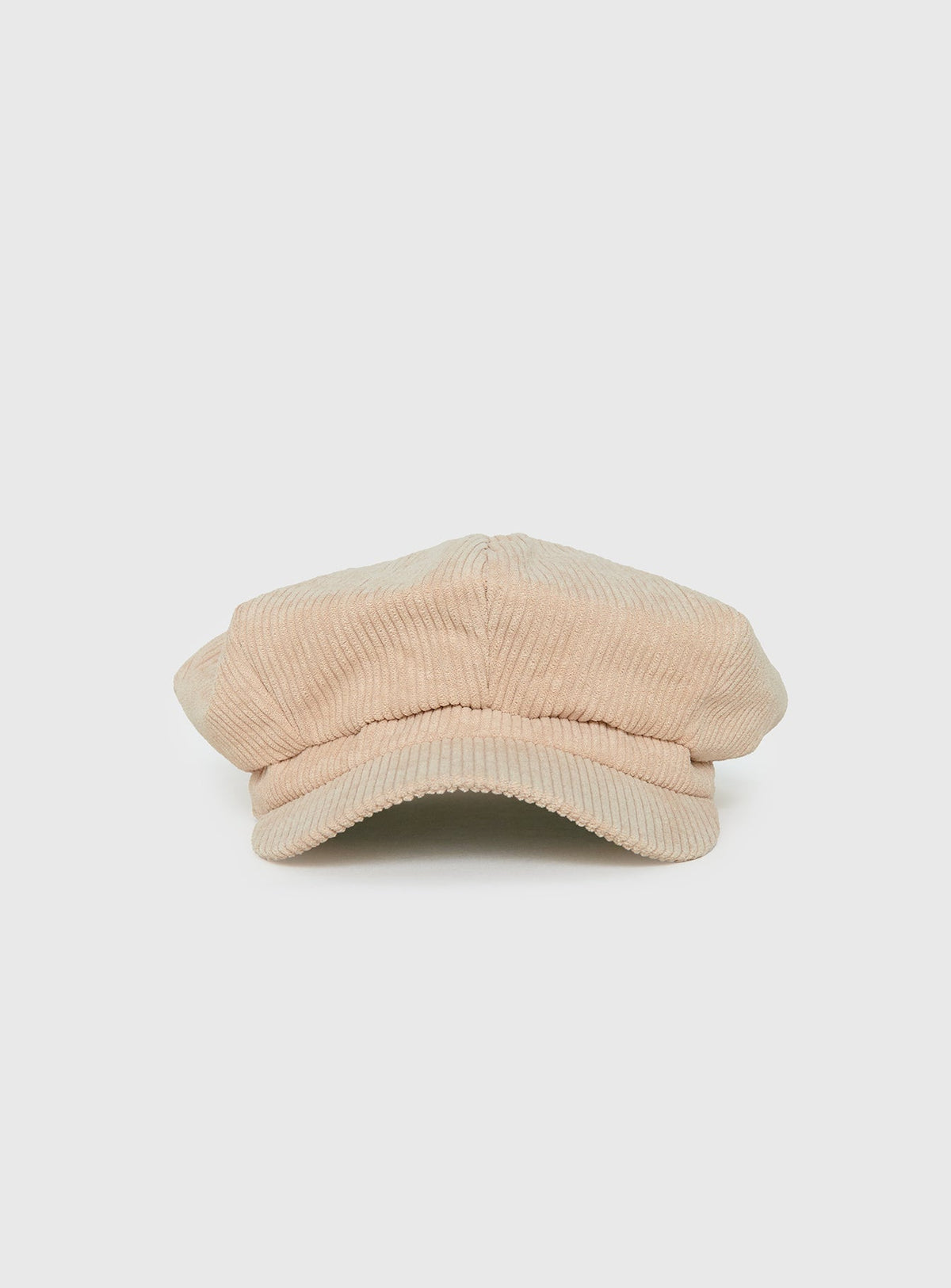 Avenelle Cord Newsboy Hat Fawn