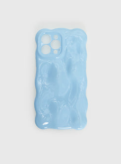 Wispy iPhone Case Blue
