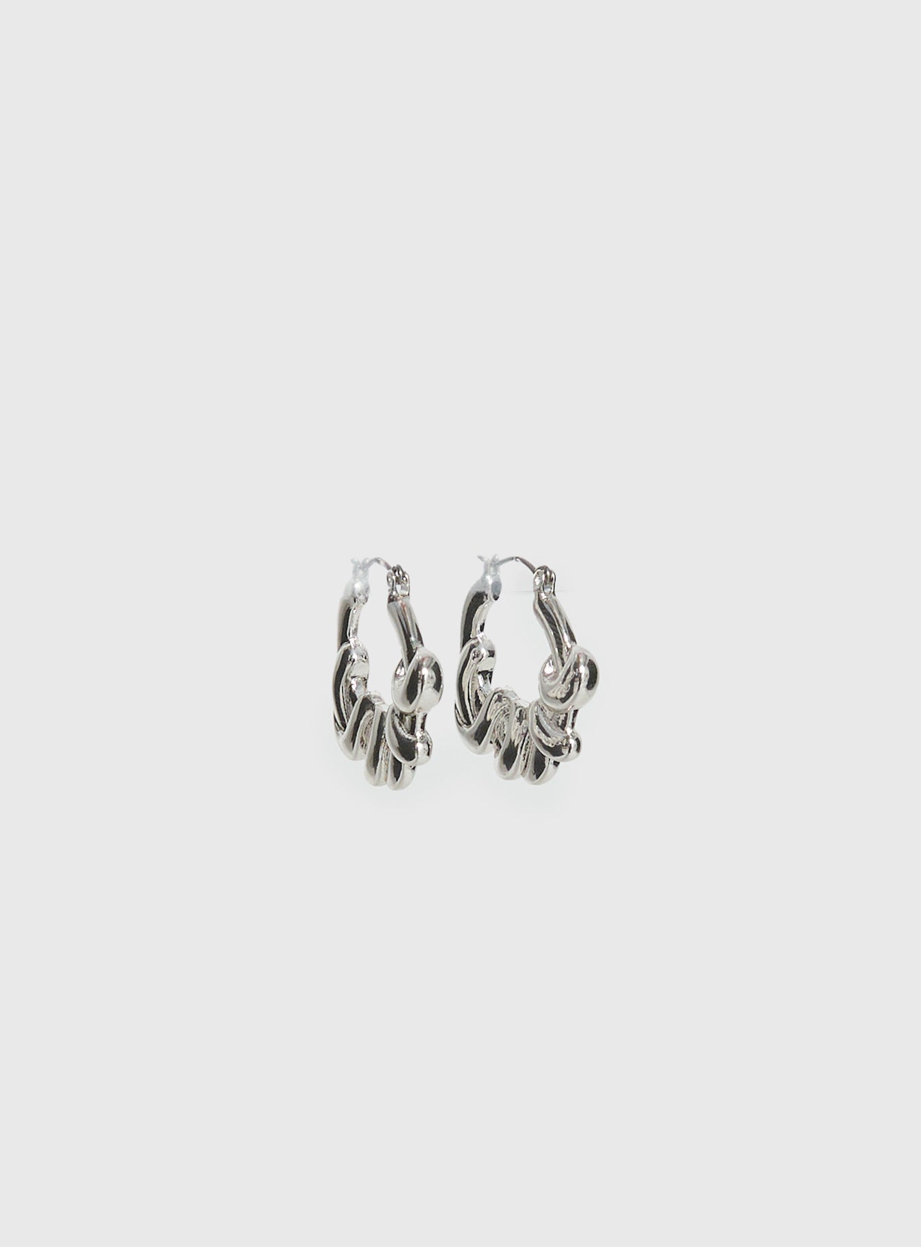 Glide Earrings Silver