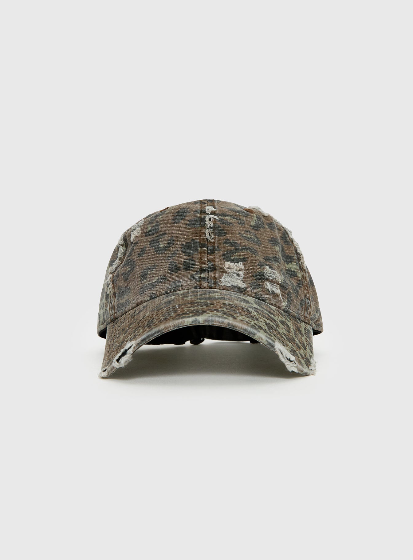 Thousand Miles Distressed Cap Leopard
