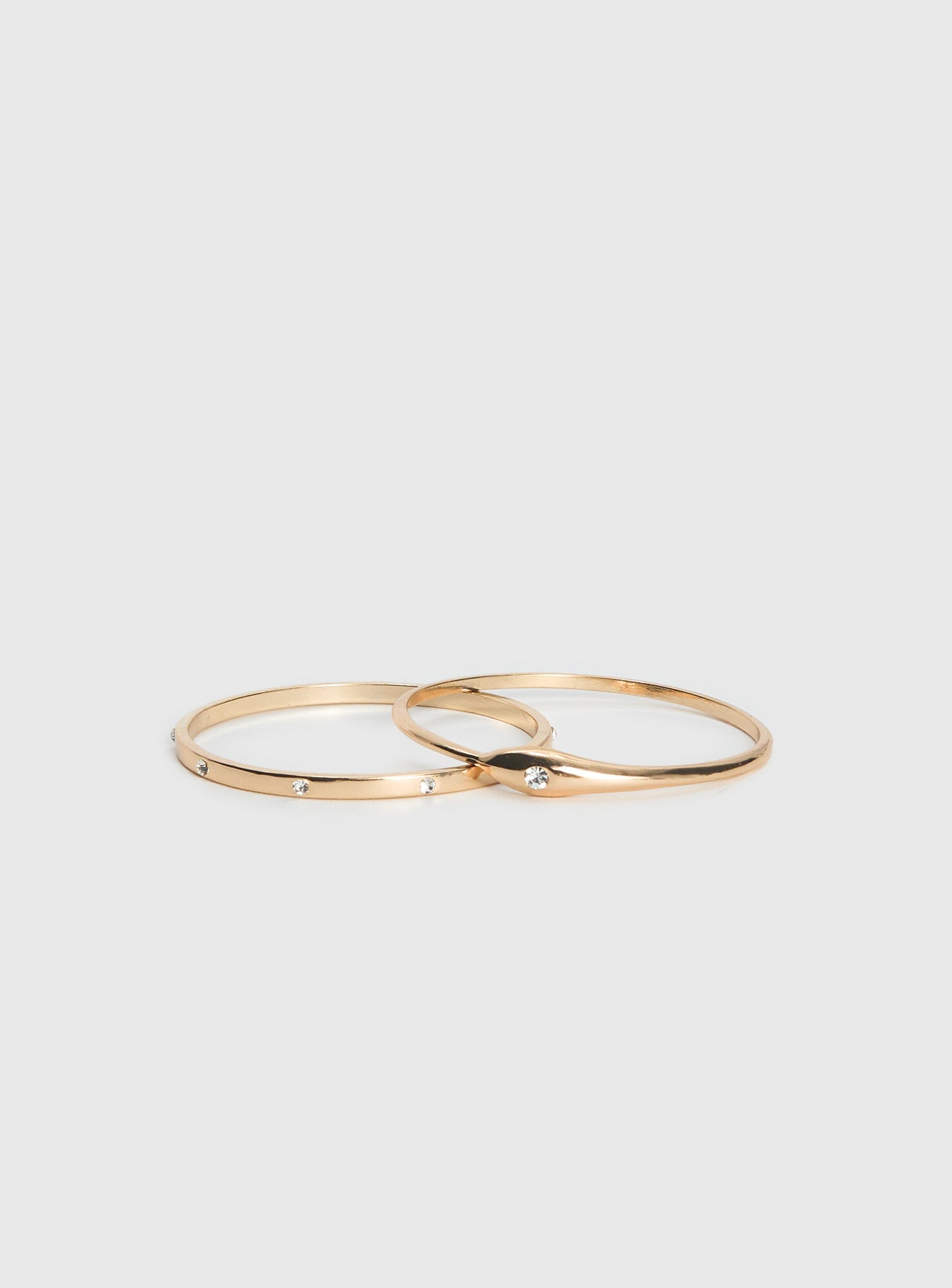 Glitter And Honey Diamante Bracelet Pack Gold