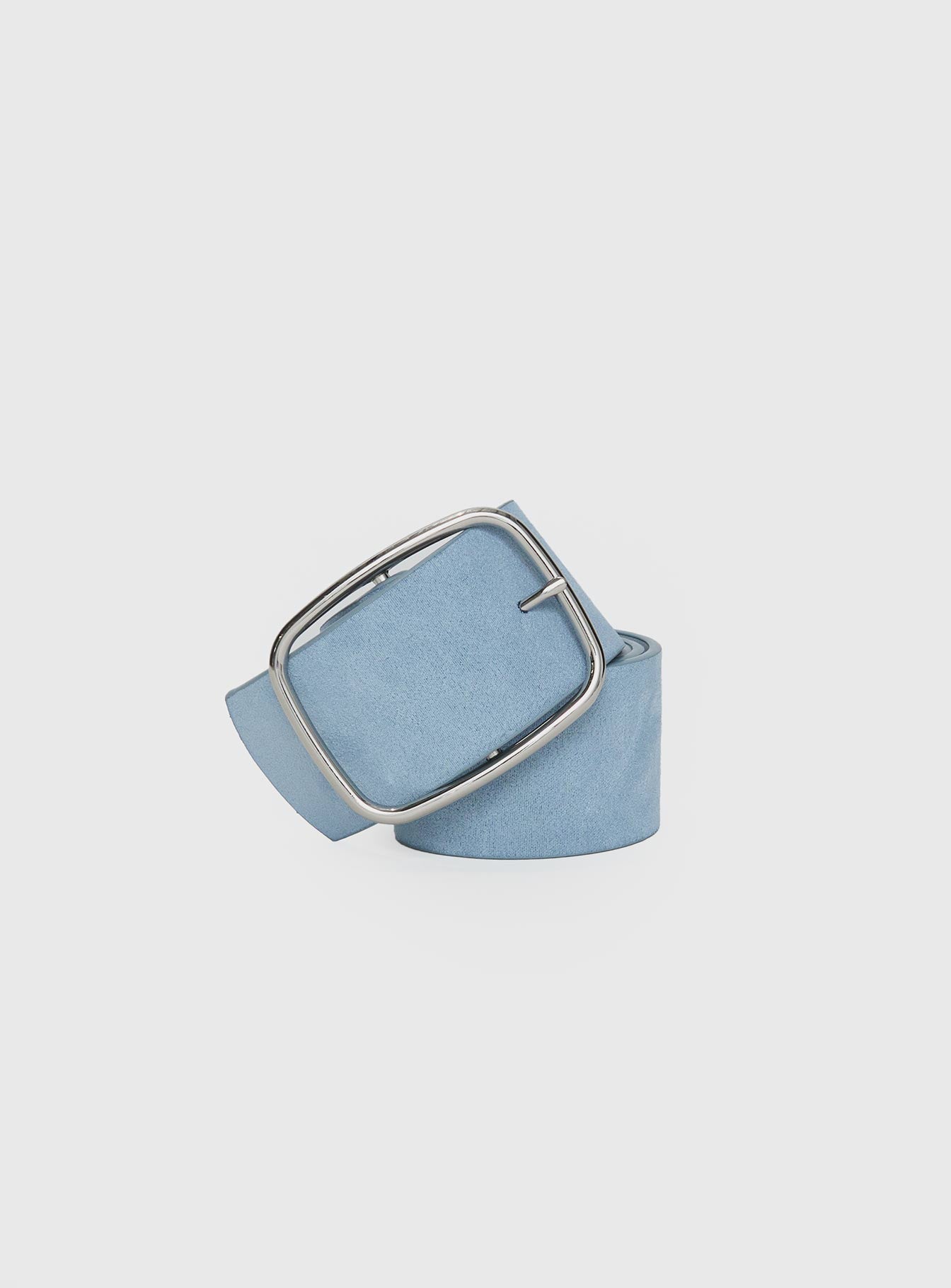Yenna Low Waist Belt Light Blue