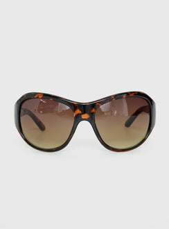 Everett Oversized Sunglasses Tort