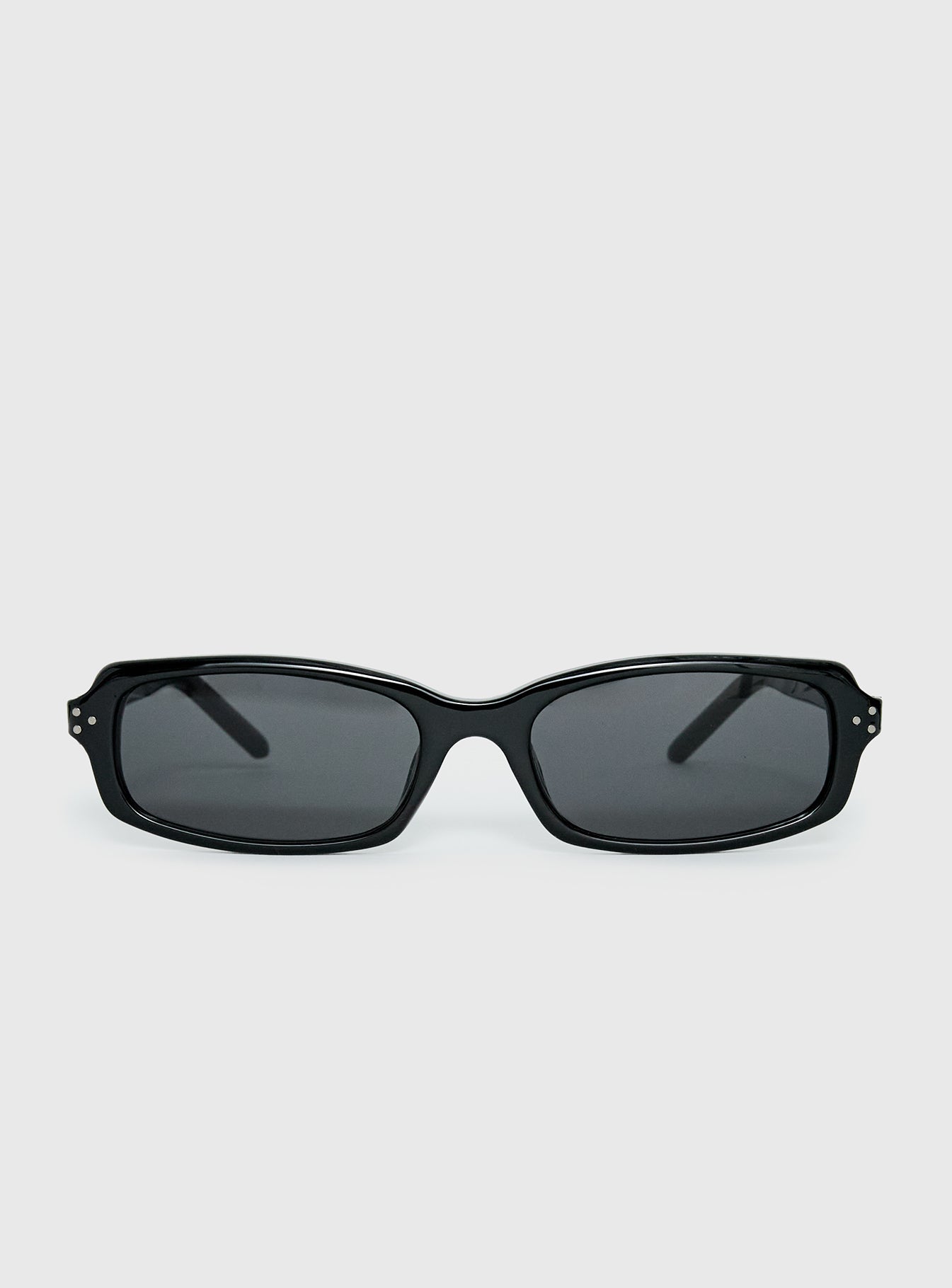 Mixtape Rectangle Sunglasses Black
