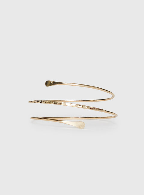 Money Moves Cuff Gold