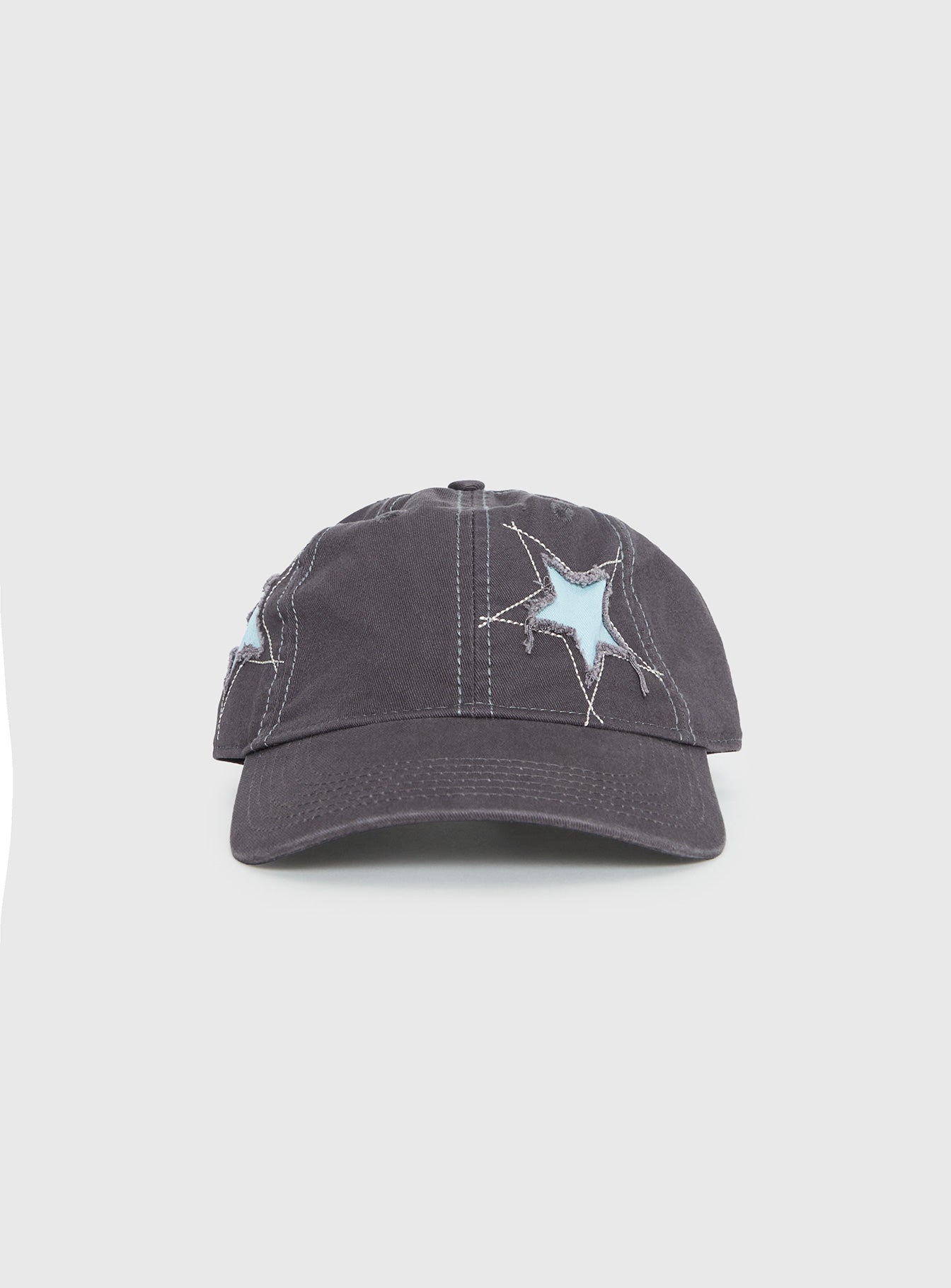Cultivate Star Detail Cap Grey / Blue