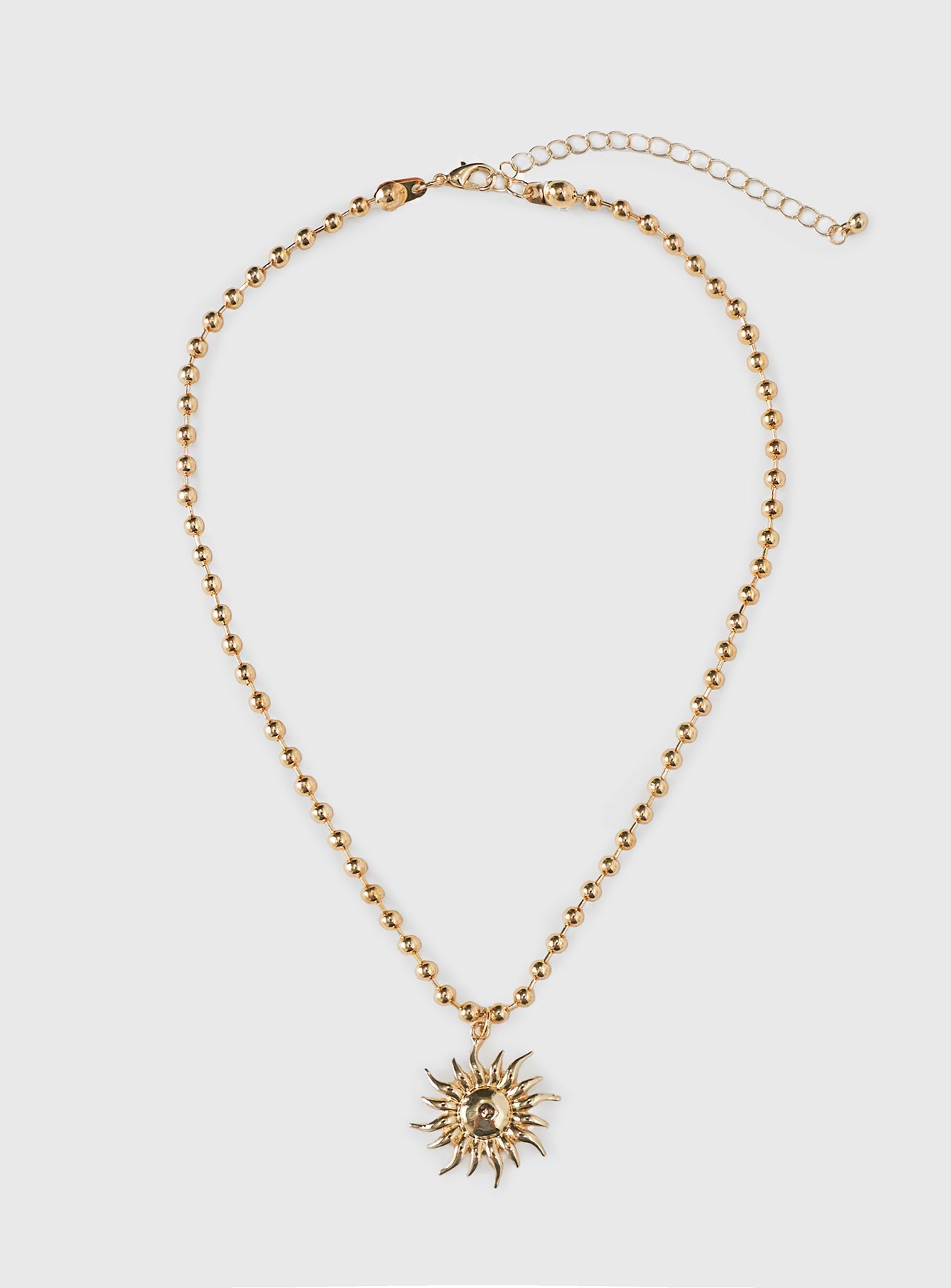 Just Smile Necklace Gold