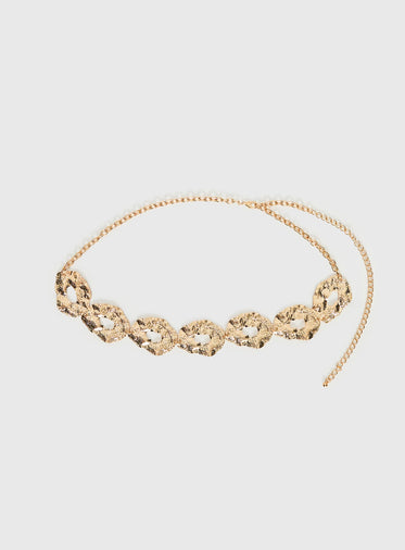 Berkely Chain Belt Gold