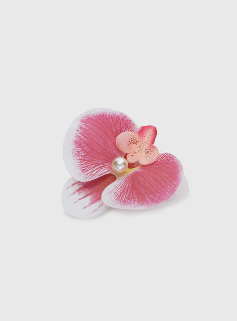 Azurah Flower Hair Clip Multi