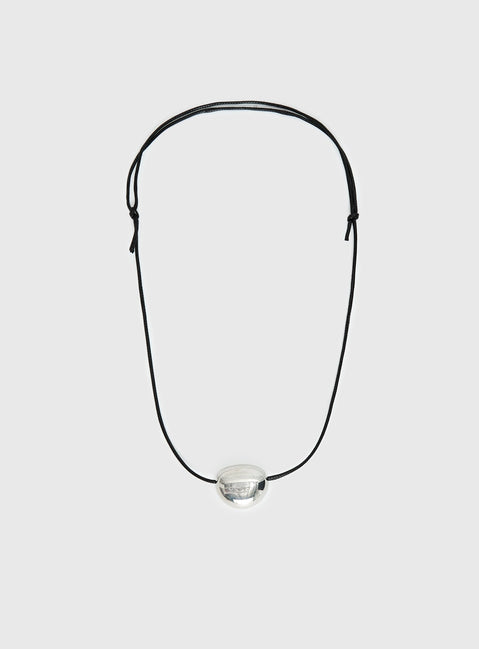 Isibel Pendant Necklace Silver