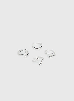 Magnetism Ring Pack Silver