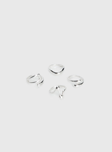 Magnetism Ring Pack Silver