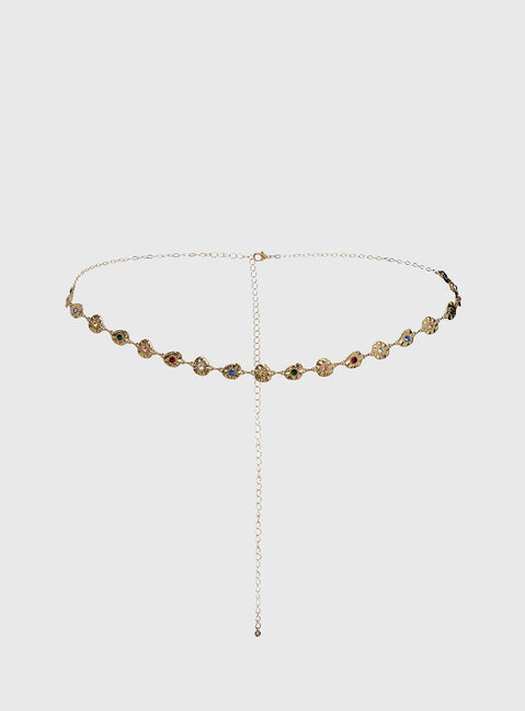Elira Chain Belt Gold