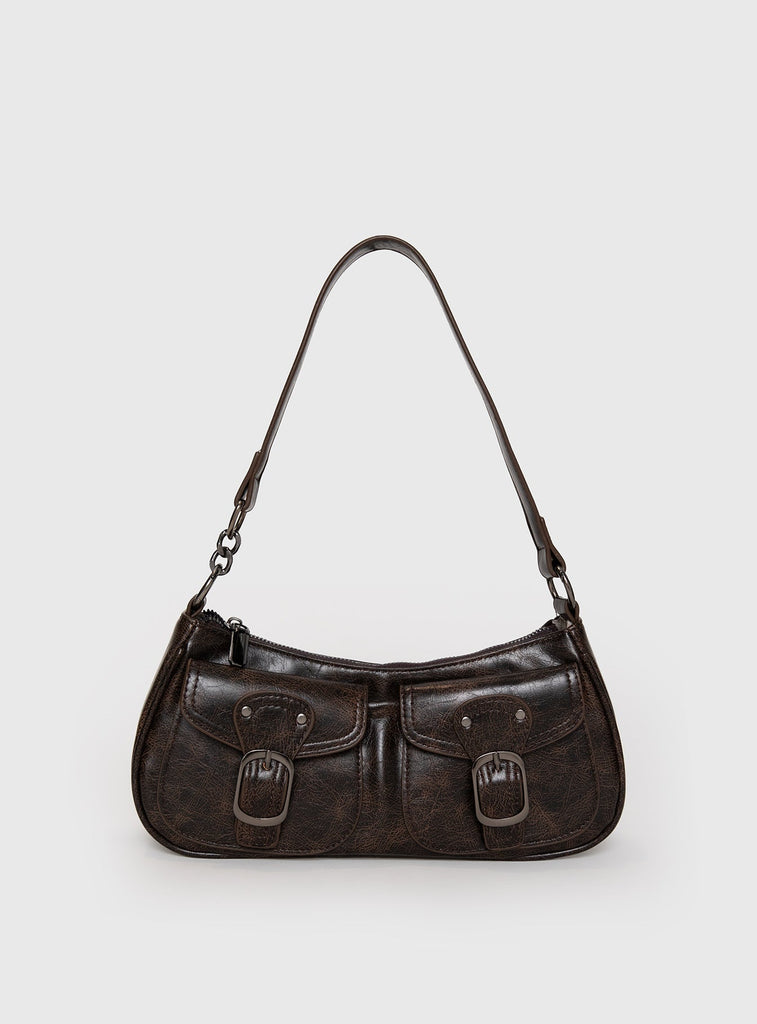 Jilly Brown Vintage Fairy Shoulder Bag