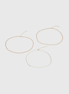 Cassy Chain Belt Pack Gold