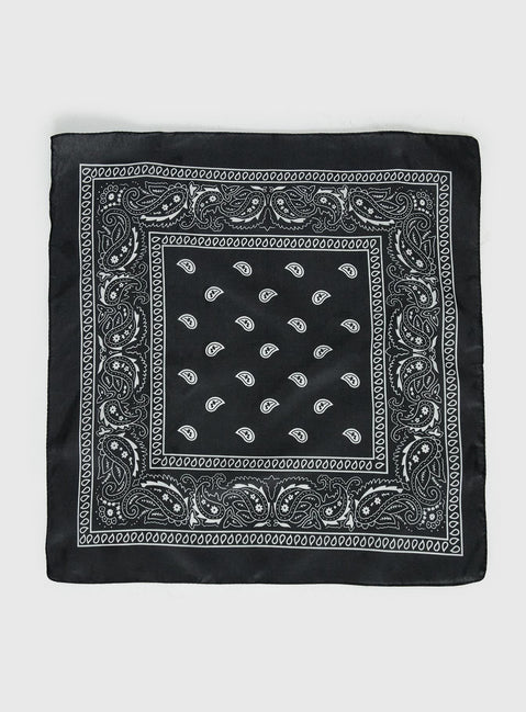 Fast Life Bandana Black