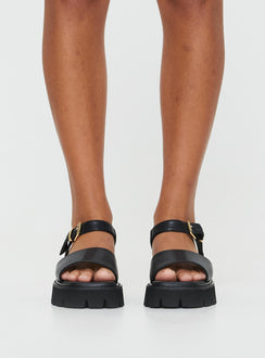 Shelbey Sandals Black