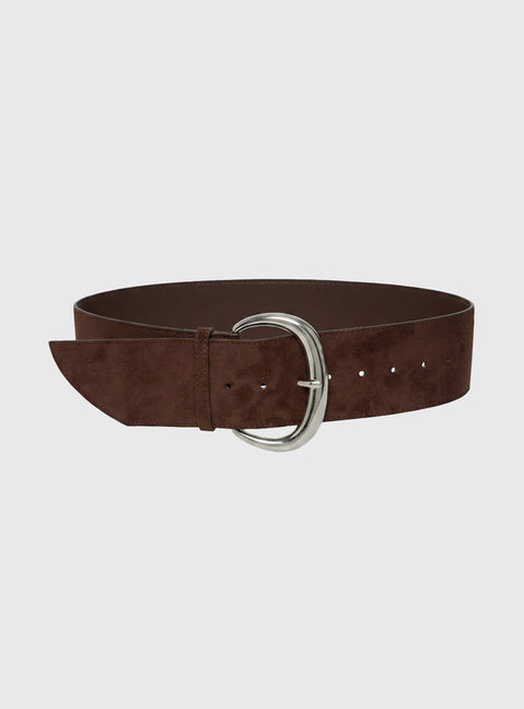 The Other Side Belt Chocolate
