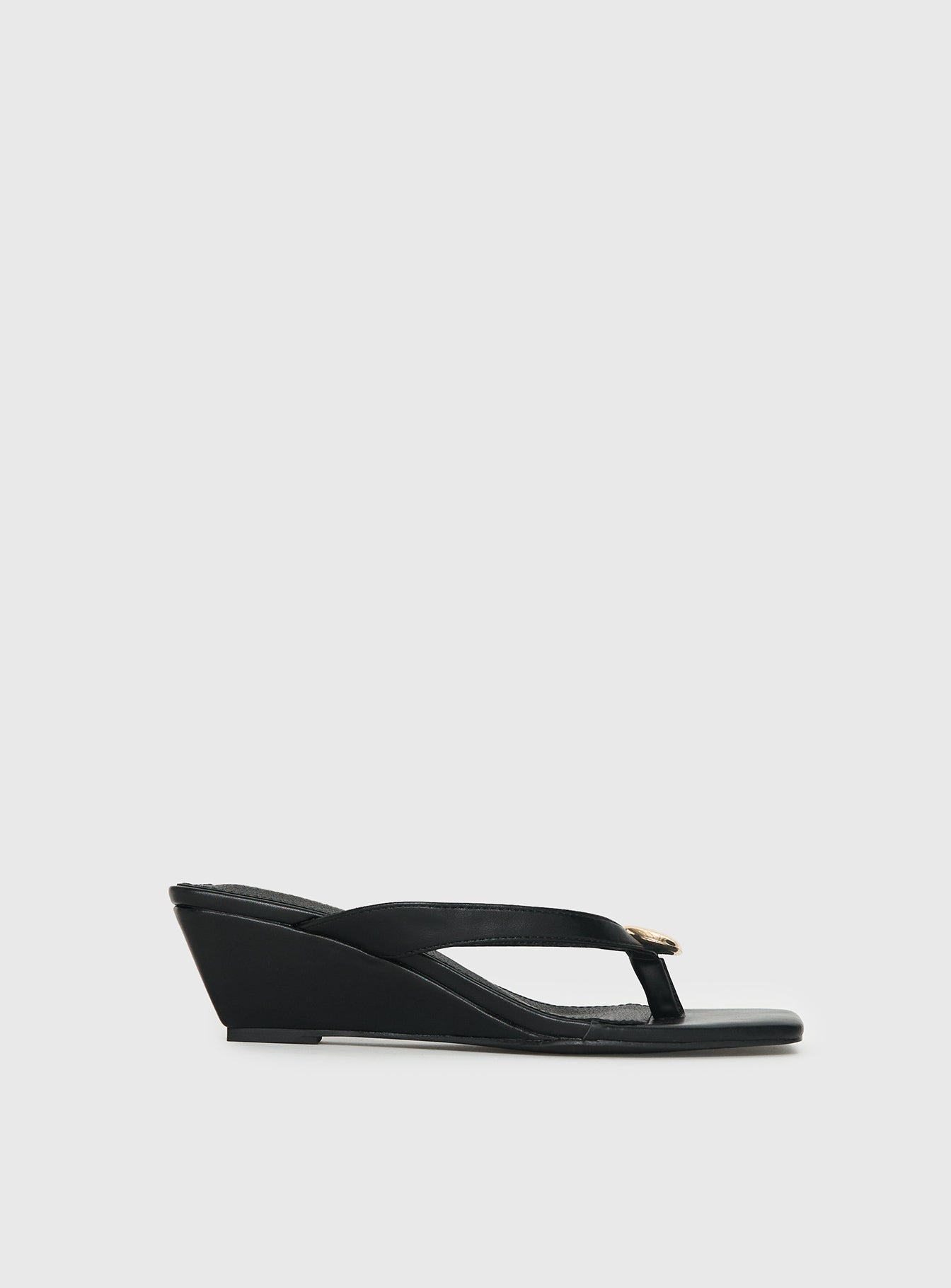 Therapy Slant Heels Black