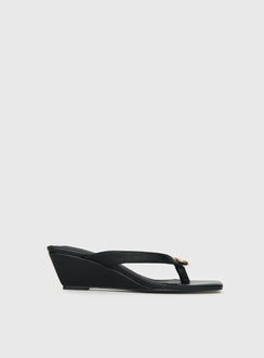 Therapy Slant Heels Black