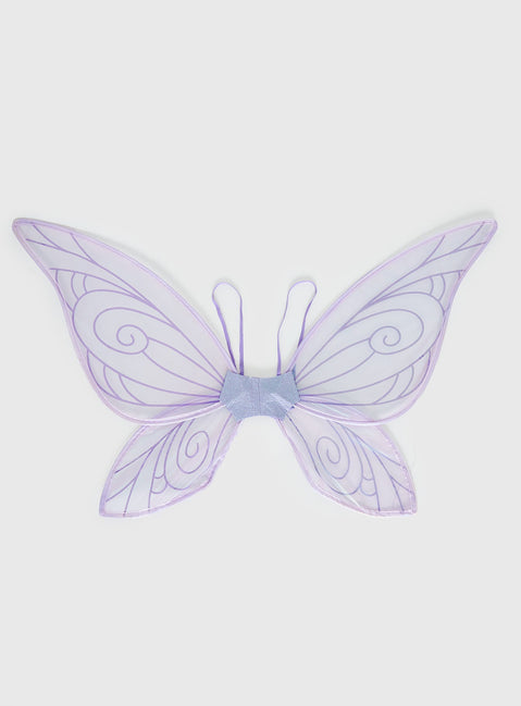 Autumn Mist Fairy Wings Purple