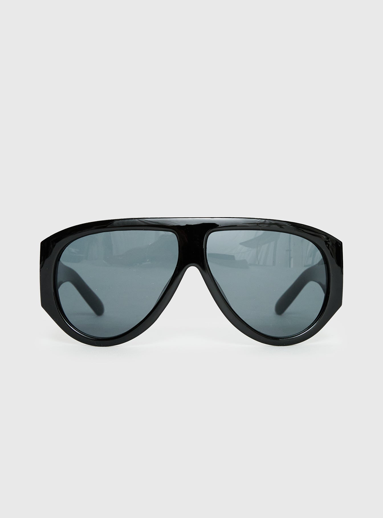 Nobody But You Oversized Sunglasses Black