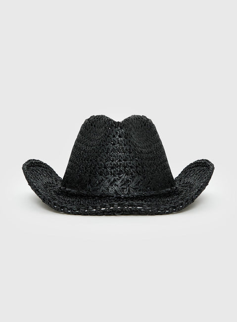 Start Of Summer Cowboy Hat Black