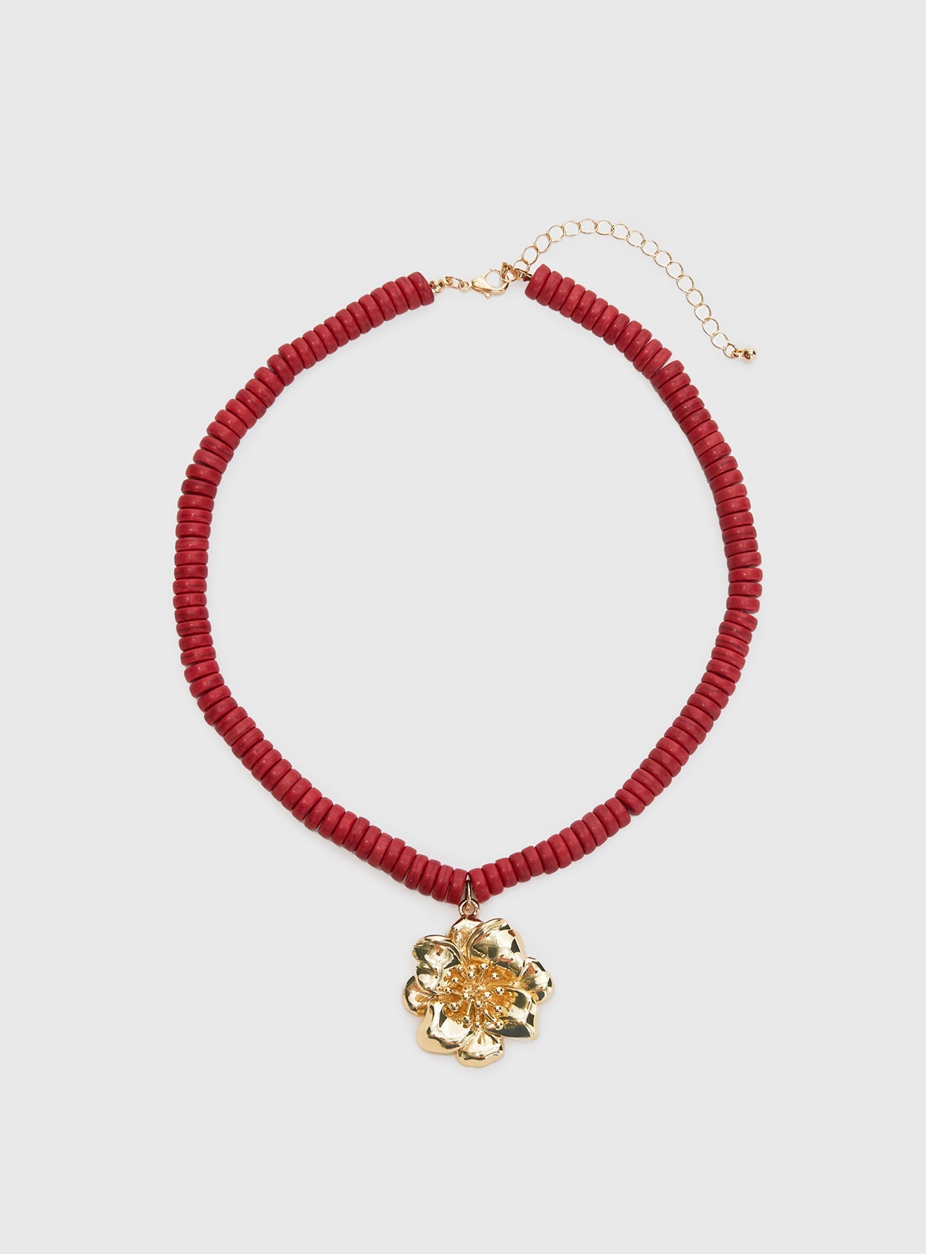California Dreaming Necklace Red / Gold