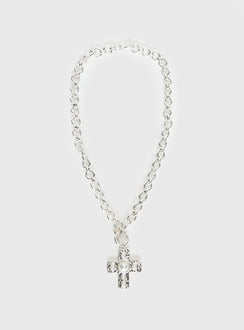 Putney Chunky Necklace Silver