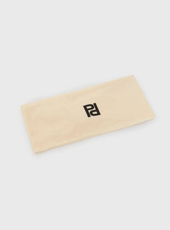 Princess Polly Headband Beige