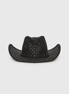 Tennessee Diamante Cowboy Hat Black