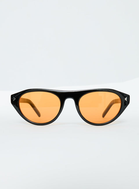 Full Focus Sunglasses Black / Yellow