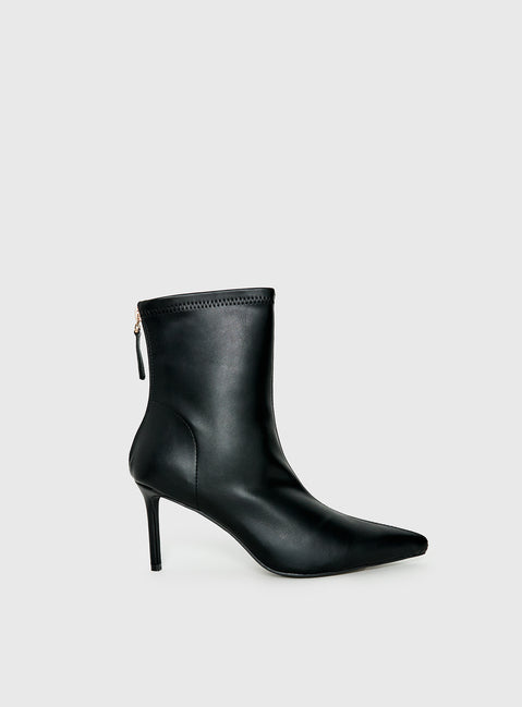 Billini Brighton Pointed Toe Boots Black