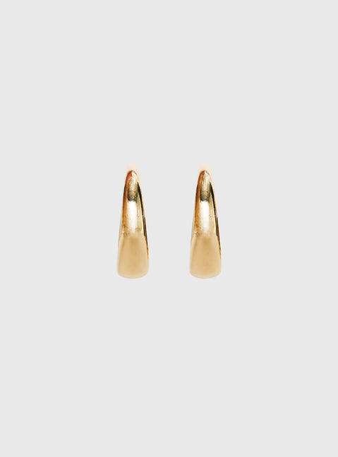 Raskin Hoop Earrings Gold