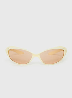 Eastside Girls Wrap Around Sunglasses Yellow