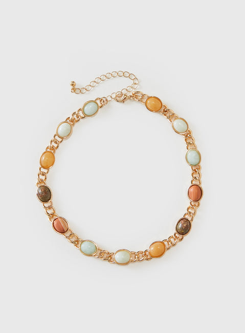 Summertime Sadness Necklace Gold