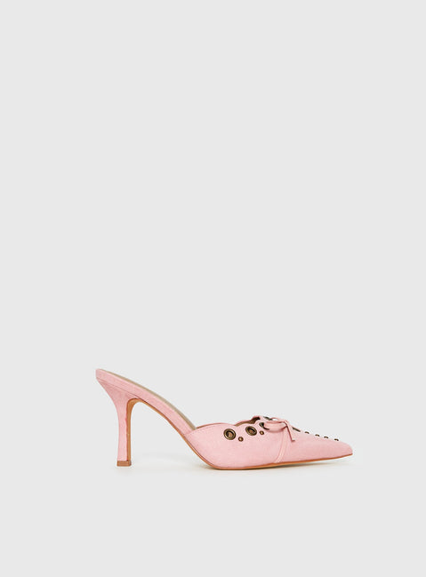 Charisma Pointed Toe Heels Dusty Pink