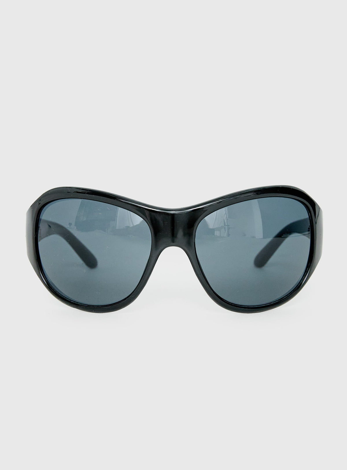 Everett Oversized Sunglasses Black