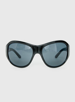 Everett Oversized Sunglasses Black