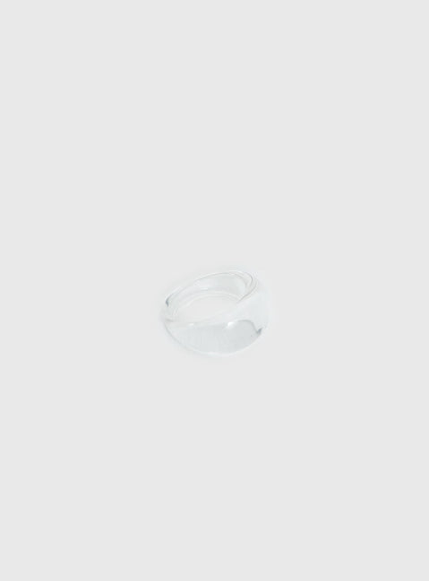 Addilyn Statement Ring Clear
